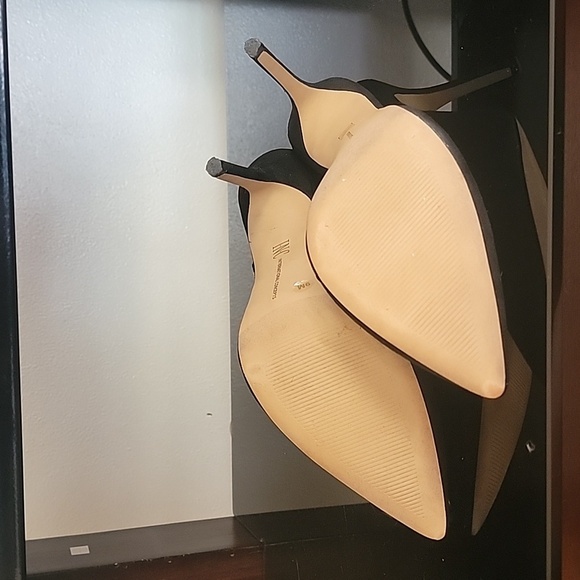 INC Cersei 3.5 in Heels with Rhinestone Bow - Picture 7 of 8